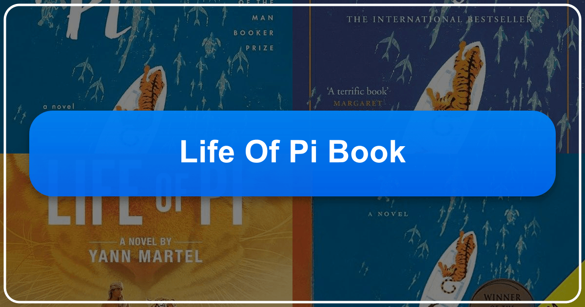 Exploring Yann Martel's "Life of Pi" as a literary masterpiece with profound themes and cultural impact. /images/life-of-pi-book.png