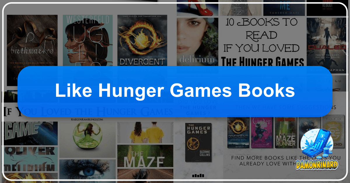 Exploring books similar to The Hunger Games trilogy with dystopian themes and strong protagonists on Lbibinders.org. /images/like-hunger-games-books.png