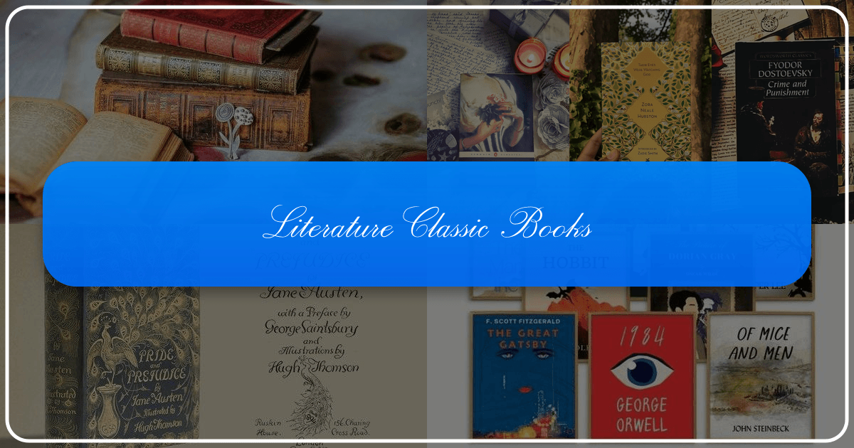 Exploring classic literature's enduring legacy and profound impact on society, culture, and human experience. /images/literature-classic-books.png