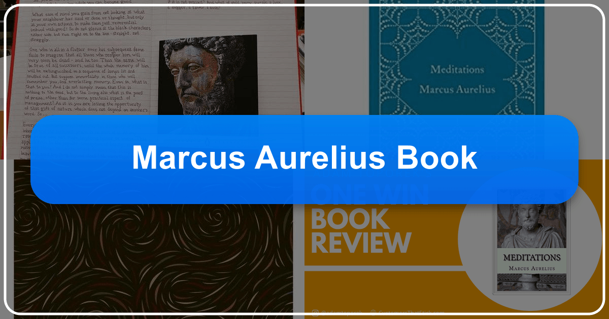 Exploring Marcus Aurelius' *Meditations*, a timeless philosophical classic on self-improvement and resilience. /images/marcus-aurelius-book.png