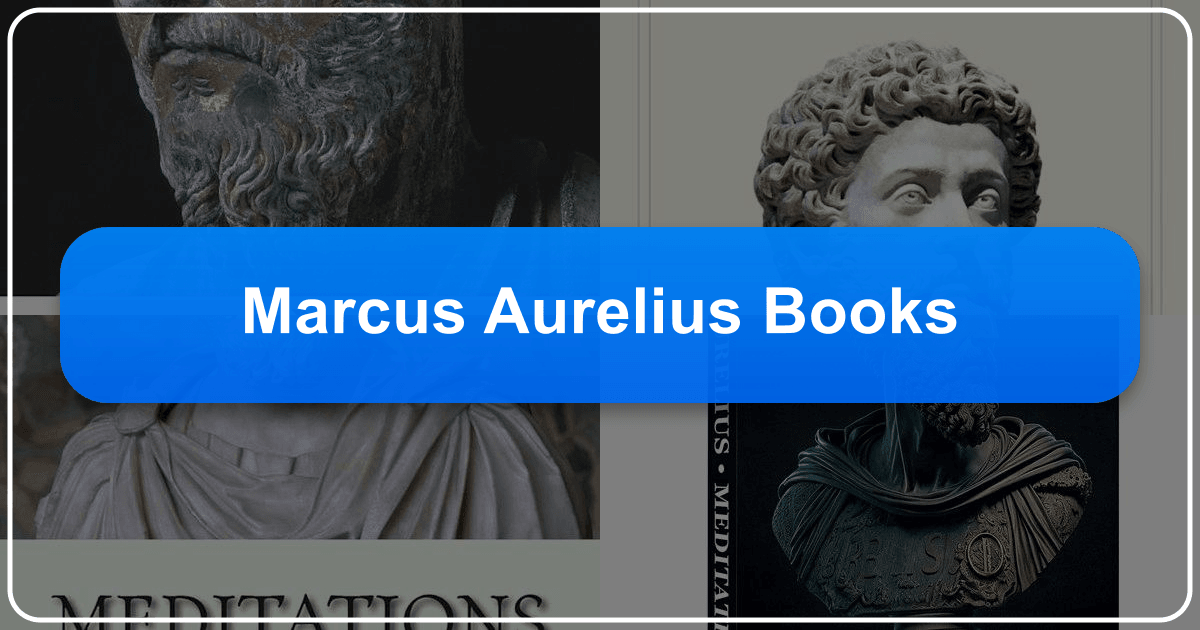 Exploring Marcus Aurelius's philosophical legacy and timeless wisdom in his books, particularly Meditations. /images/marcus-aurelius-books.png