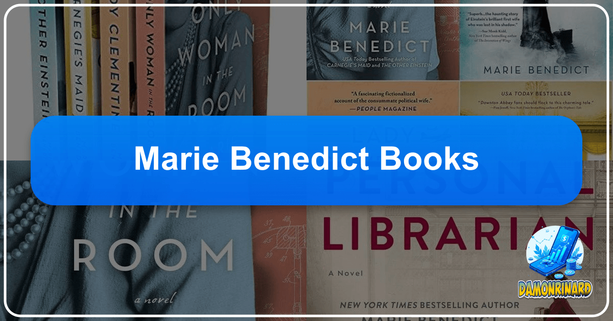 Lbibinders.org: A comprehensive guide to books, authors, reading, and literature, celebrating the power of storytelling. /images/marie-benedict-books.png