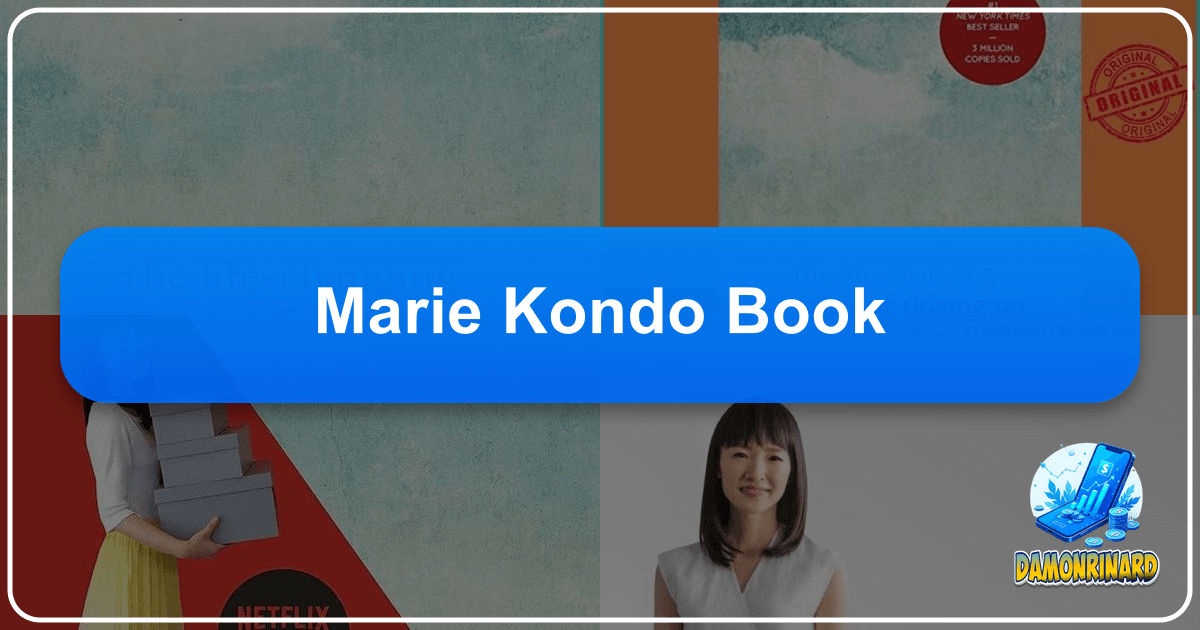 Applying Marie Kondo's "spark joy" philosophy to literature and learning for a more intentional life. /images/marie-kondo-book.png
