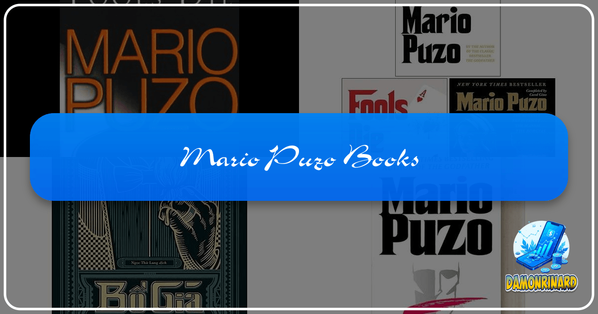Mario Puzo's literary legacy: a masterful blend of power, loyalty, and the human condition. /images/mario-puzo-books.png