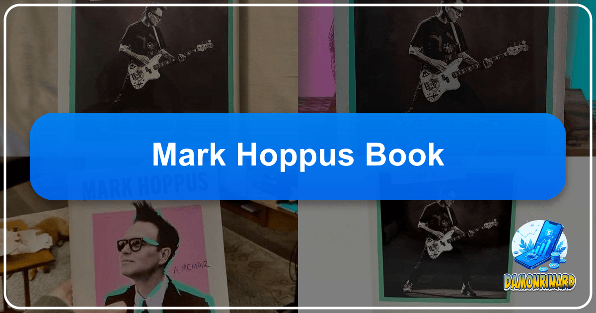 Exploring literature's power through Mark Hoppus's journey and global literary impact. /images/mark-hoppus-book.png