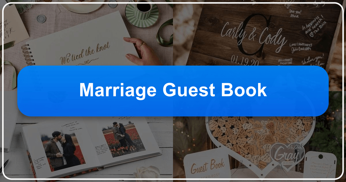 Exploring the evolving world of marriage guest books and their enduring cultural significance. /images/marriage-guest-book.png