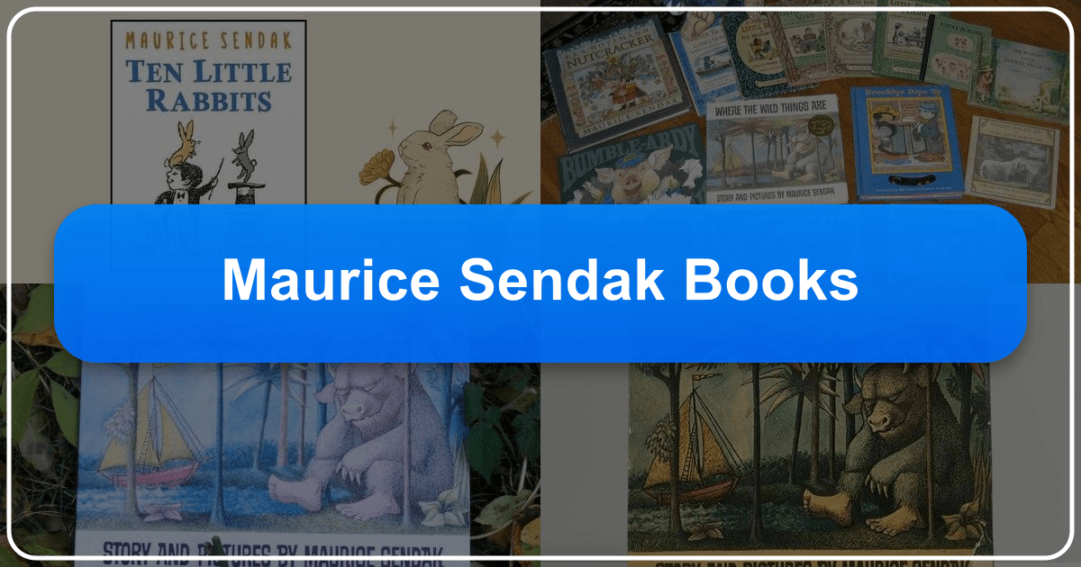Maurice Sendak's literary contributions and enduring legacy in children's literature explored. /images/maurice-sendak-books.png