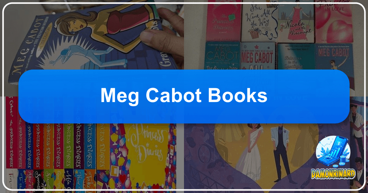 Meg Cabot's literary universe: captivating young adult fiction and royal stories with relatable characters. /images/meg-cabot-books.png