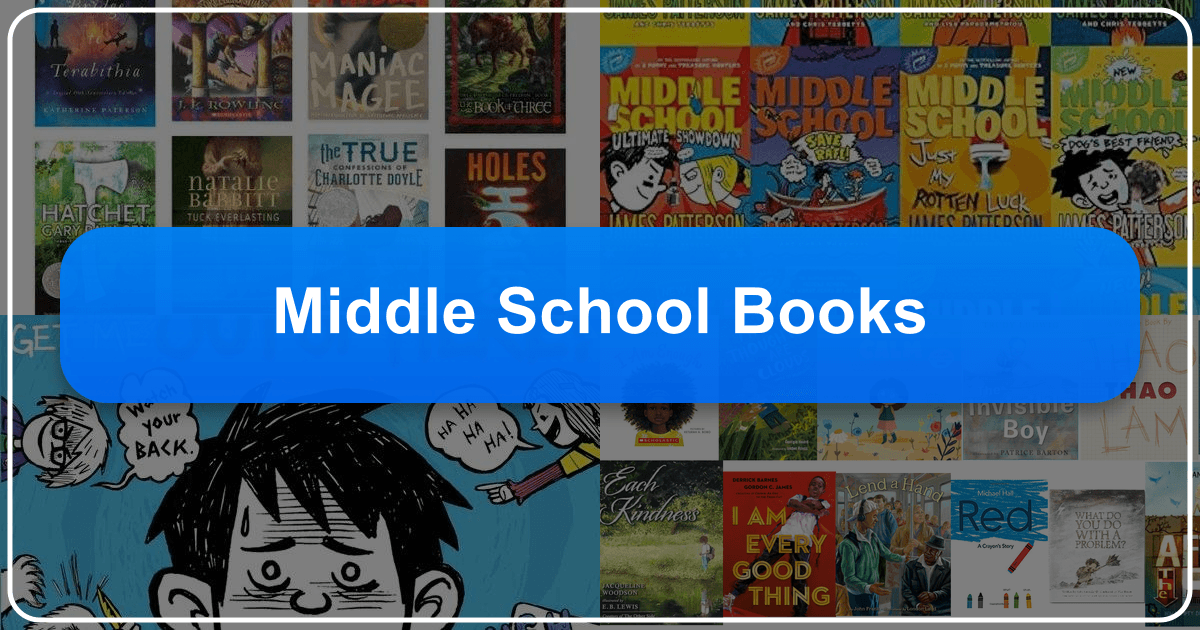 A guide to selecting middle school books that foster a lifelong love of reading and academic success. /images/middle-school-books.png