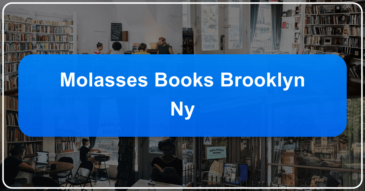 Molasses Books in Brooklyn, NY, is a literary hub celebrating books, authors, and reading in a vibrant community. /images/molasses-books-brooklyn-ny.png