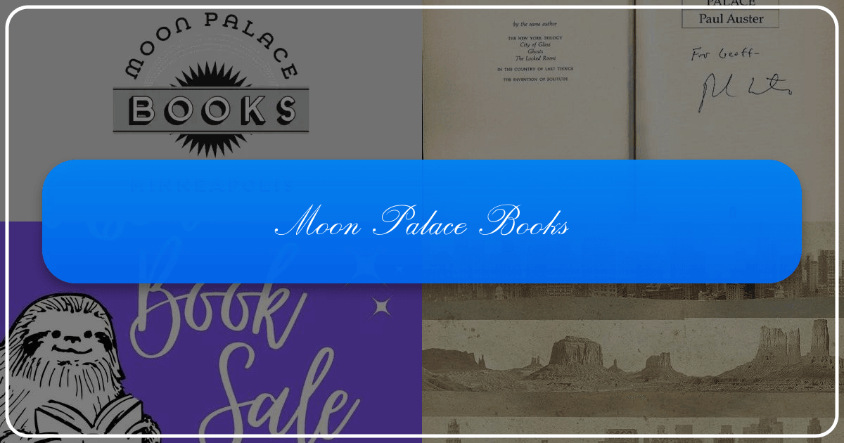 Moon Palace Books: A vibrant Minneapolis bookstore and literary hub celebrating reading and community. /images/moon-palace-books.png