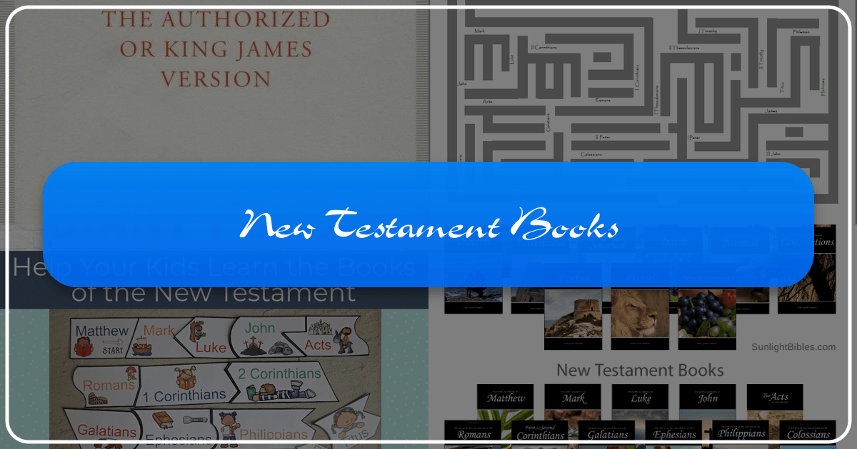 A comprehensive guide exploring the 27 books of the New Testament and their significance. /images/new-testament-books.png