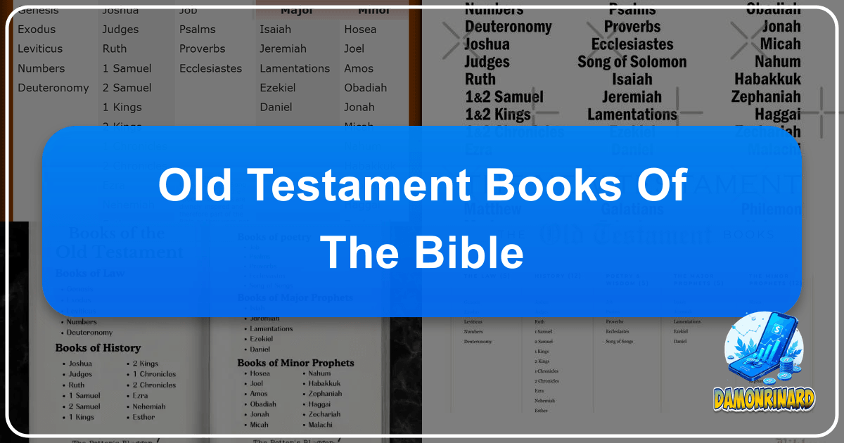 Exploring the Old Testament: A journey through ancient writings, diverse genres, and timeless classics of the Bible. /images/old-testament-books-of-the-bible.png