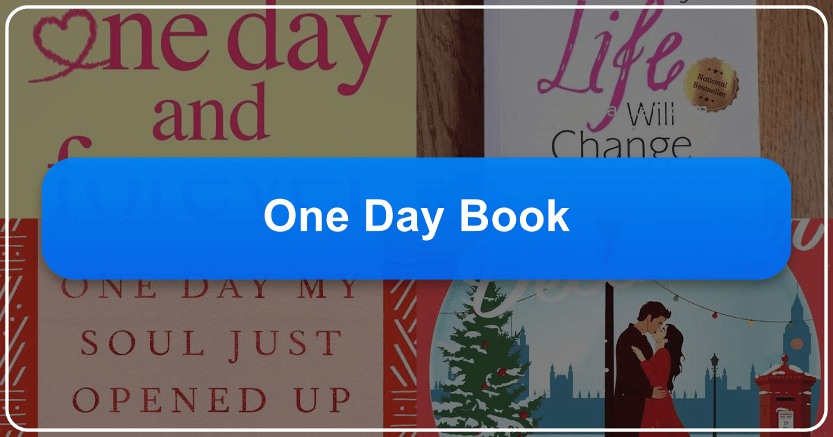 A comprehensive review of David Nicholls' novel "One Day" exploring its themes and enduring literary appeal. /images/one-day-book.png