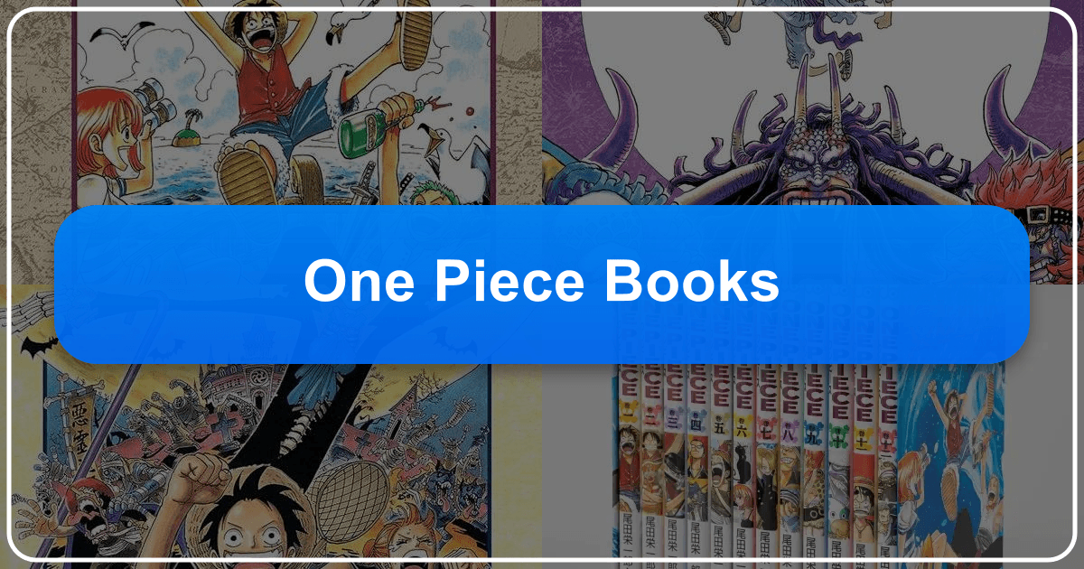 A comprehensive guide to the One Piece manga series, its editions, and impact on popular culture worldwide. /images/one-piece-books.png
