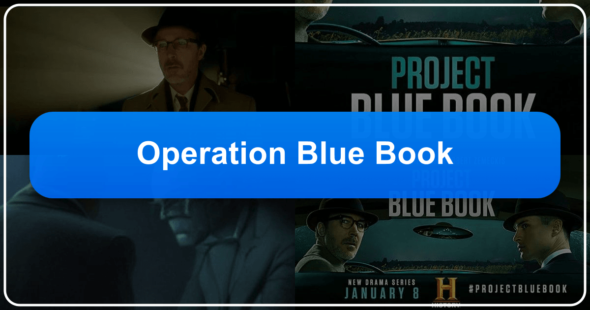 Operation Blue Book: Exploring the US Air Force's UFO investigation and its lasting legacy and impact. /images/operation-blue-book.png