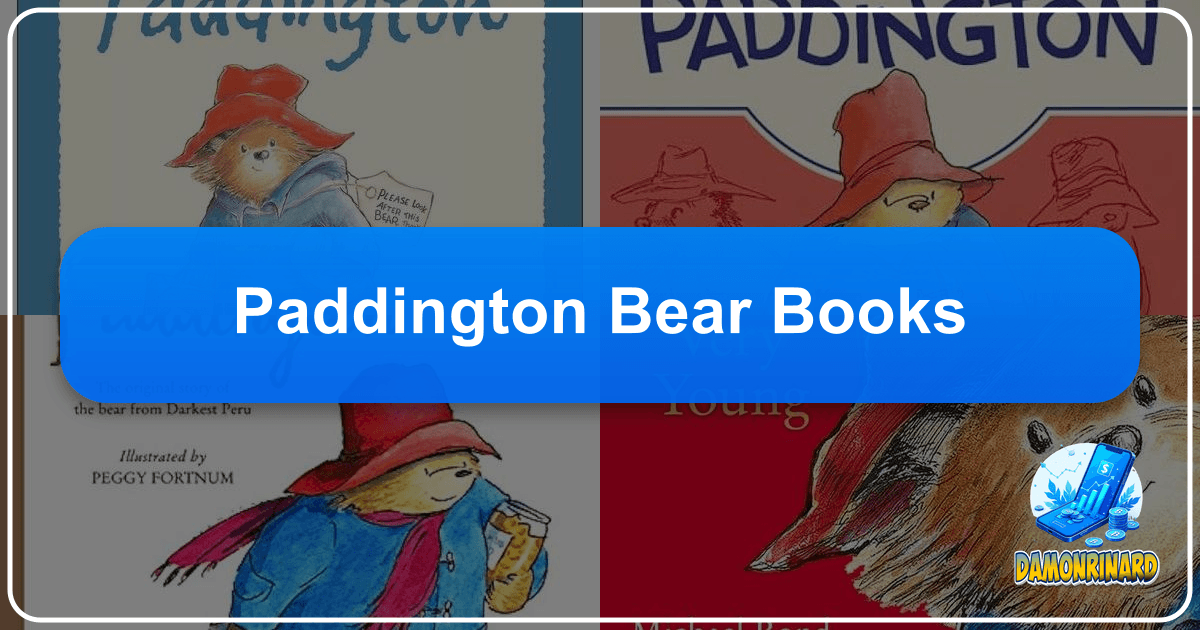 Celebrating Paddington Bear's enduring legacy in children's literature and beyond. /images/paddington-bear-books.png