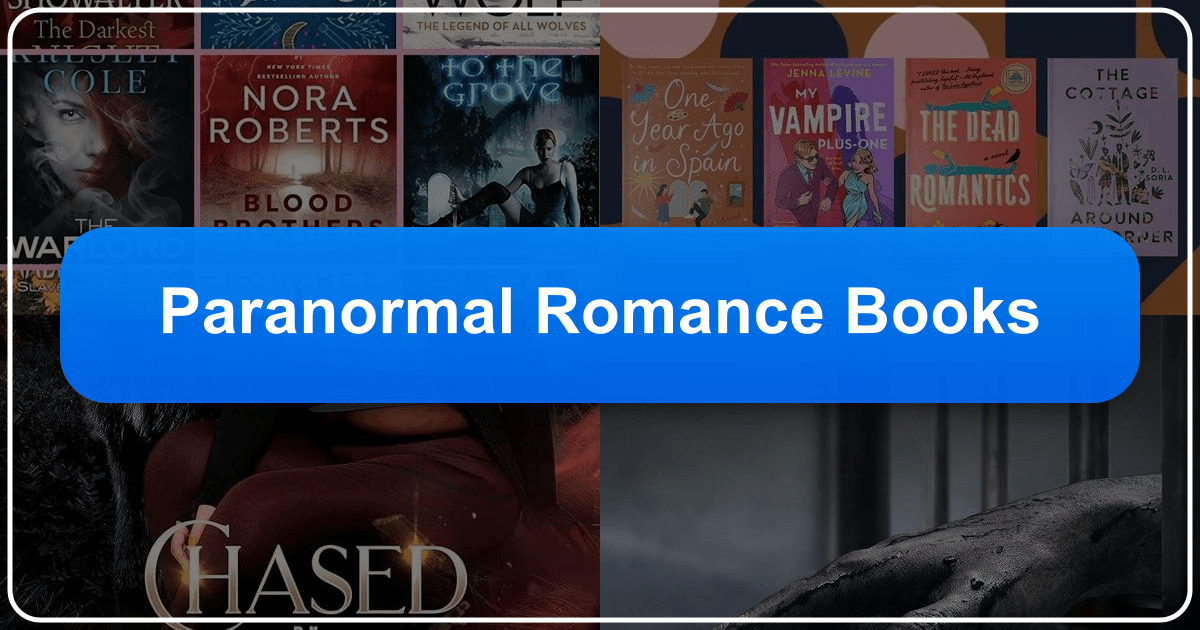 Exploring the captivating world of paranormal romance books and their diverse subgenres and cultural impact. /images/paranormal-romance-books.png