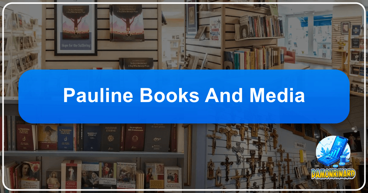 Exploring the vast, evolving world of literature, authors, and reading, and their profound impact on human culture and understanding. /images/pauline-books-and-media.png