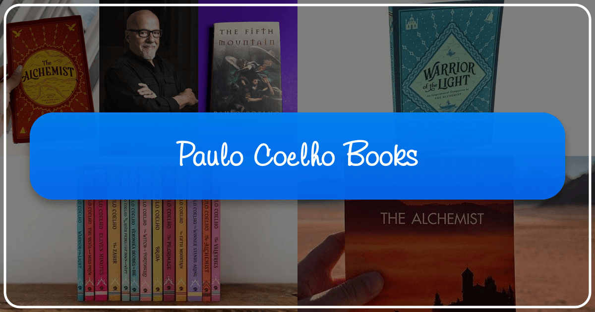Paulo Coelho's books offer profound life lessons and inspiring stories of self-discovery and spiritual growth. /images/paulo-coelho-books.png