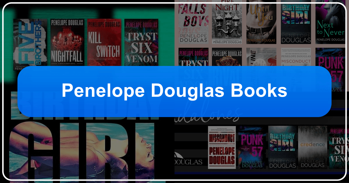 Exploring Penelope Douglas's dark romance novels and their impact on the contemporary romance genre. /images/penelope-douglas-books.png
