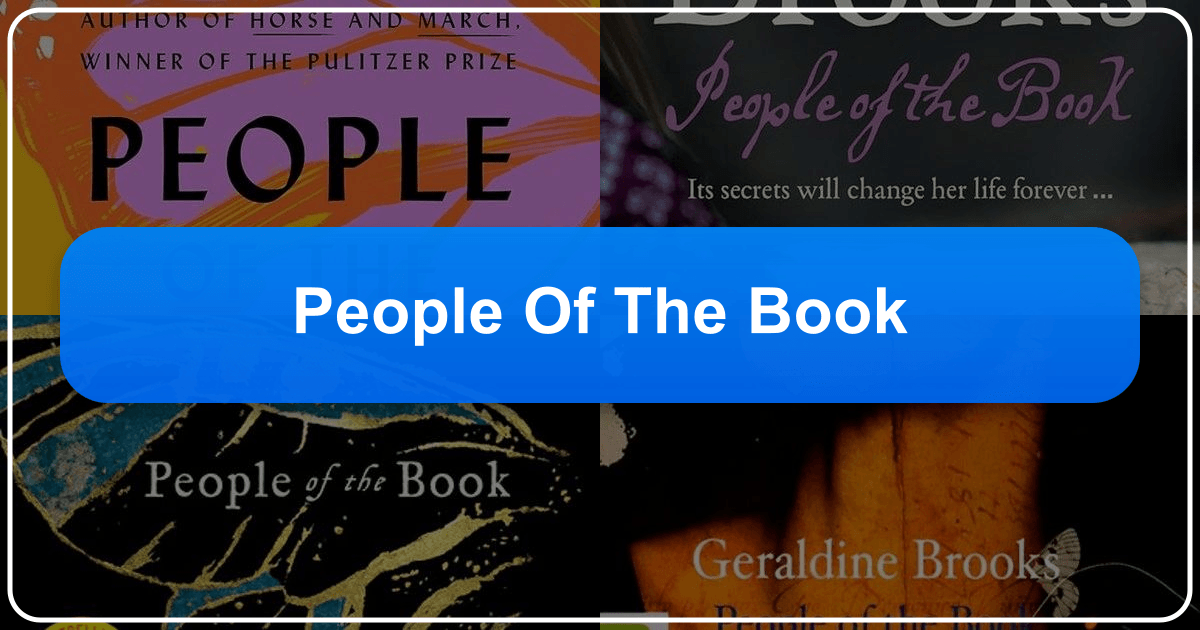 Exploring the profound relationship between humanity and literature through various genres and experiences. /images/people-of-the-book.png