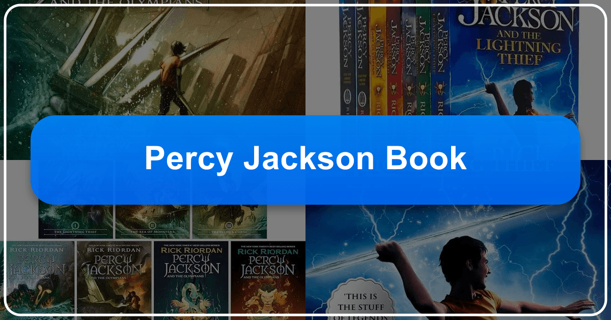 A comprehensive look at Percy Jackson and the Olympians: The Lightning Thief by Rick Riordan. /images/percy-jackson-book.png
