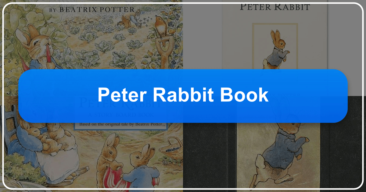 Exploring the enduring legacy of Beatrix Potter's "The Tale of Peter Rabbit" as a cultural phenomenon. /images/peter-rabbit-book.png