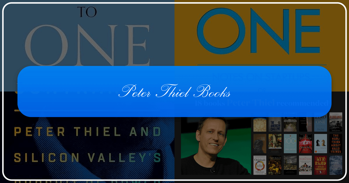 Exploring Peter Thiel's eclectic reading list and intellectual influences shaping his contrarian thoughts. /images/peter-thiel-books.png
