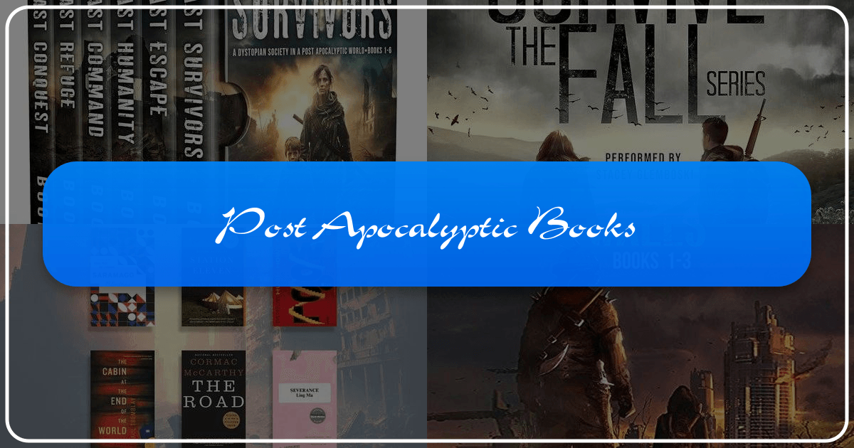 Exploring post-apocalyptic books and their themes, classics, and cultural impact on society and human nature. /images/post-apocalyptic-books.png