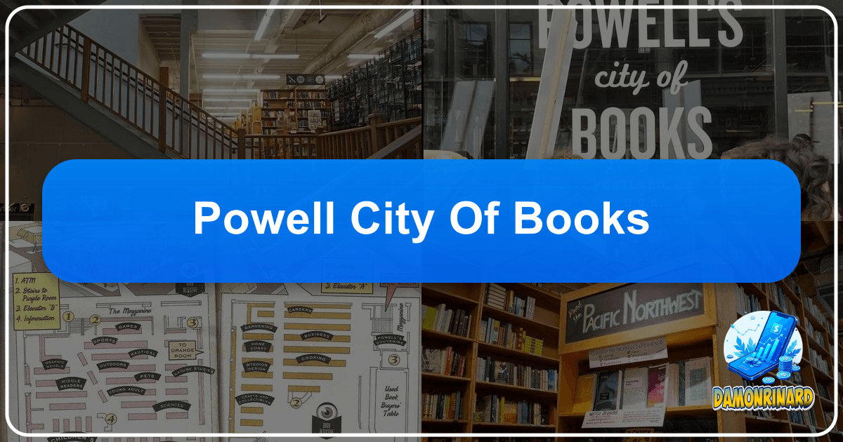 Celebrating iconic bookstores and the enduring allure of the printed word in a digital age. /images/powell-city-of-books.png