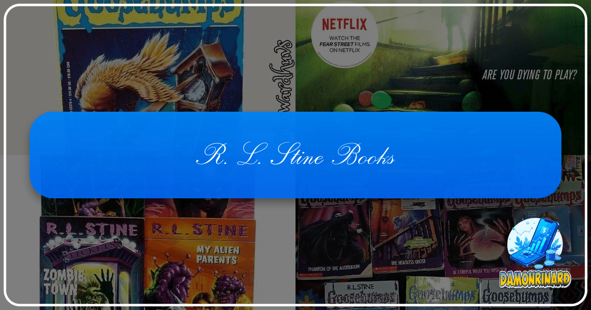 R. L. Stine: Master of Childhood Fear and Literary Inspiration, author of horror series Goosebumps and Fear Street. /images/r-l-stine-books.png