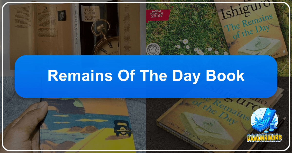 Lbibinders.org: A comprehensive literary platform exploring books, authors, and culture. /images/remains-of-the-day-book.png