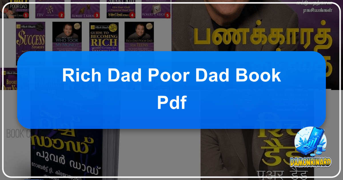 "Rich Dad Poor Dad" by Robert Kiyosaki challenges conventional financial wisdom. /images/rich-dad-poor-dad-book-pdf.png