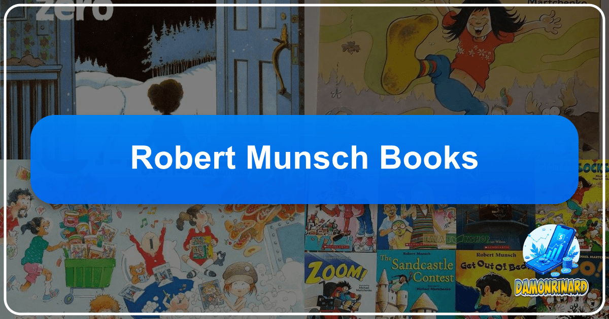 Exploring Robert Munsch's whimsical world of children's literature and enduring legacy on Lbibinders.org. /images/robert-munsch-books.png