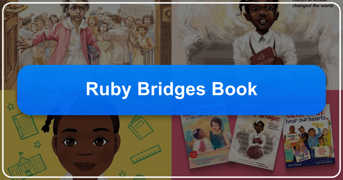 "Ruby Bridges" book review: a powerful story of courage and resilience in the Civil Rights Movement. /images/ruby-bridges-book.png