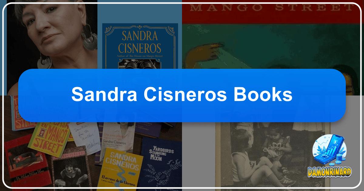 Sandra Cisneros: Acclaimed author of poignant, culturally rich novels and stories exploring identity and the human experience. /images/sandra-cisneros-books.png