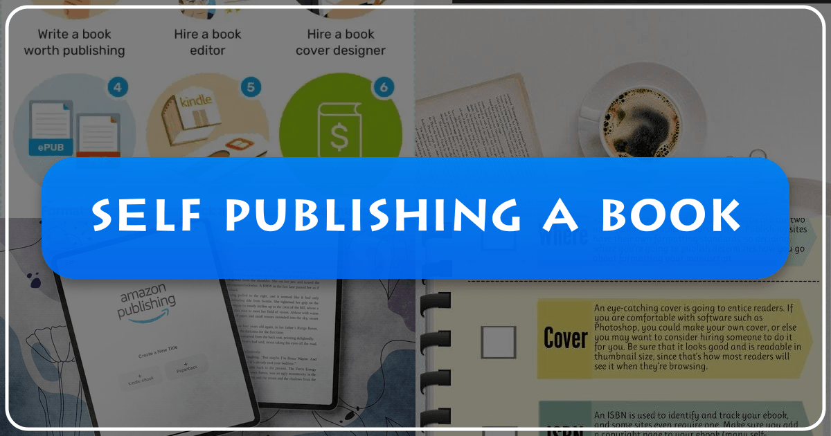 Comprehensive guide to self-publishing, covering manuscript preparation to marketing strategies. /images/self-publishing-a-book.png