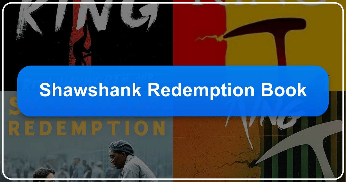 Exploring Stephen King's novella *The Shawshank Redemption* and its lasting impact on literature and popular culture. /images/shawshank-redemption-book.png