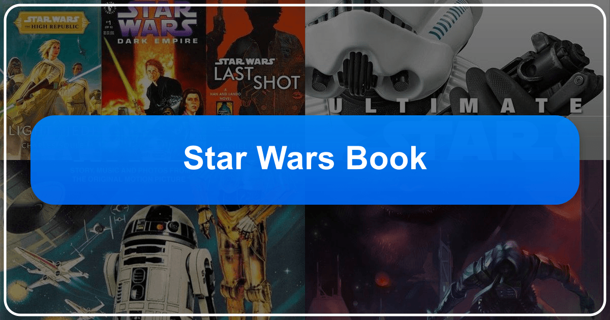 Exploring the diverse world of Star Wars literature and its cultural significance. /images/star-wars-book.png