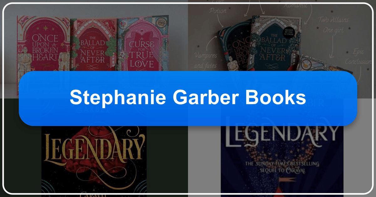 Exploring Stephanie Garber's captivating worlds and literary influence in young adult fantasy and romance novels. /images/stephanie-garber-books.png
