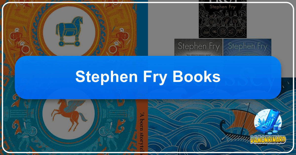 Exploring Stephen Fry's literary world, wit, wisdom, and diverse writings that captivate readers globally. /images/stephen-fry-books.png