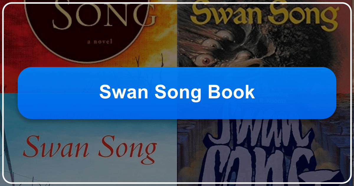 Robert McCammon's *Swan Song* is a post-apocalyptic masterpiece of horror, science fiction, and fantasy. /images/swan-song-book.png