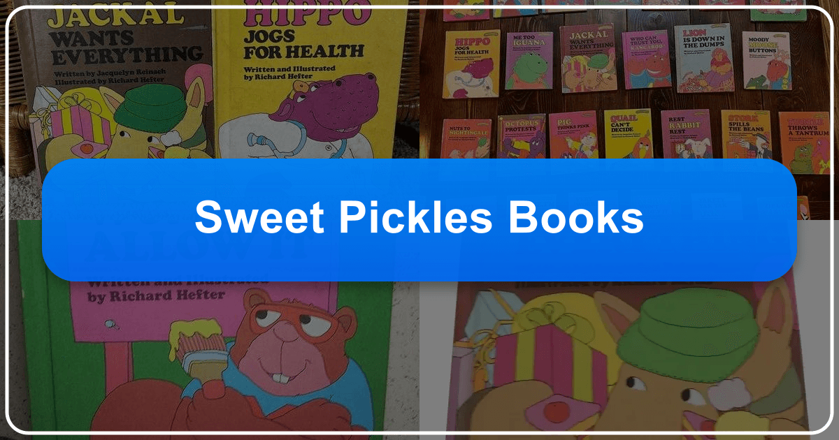 Exploring Sweet Pickles Books: A comprehensive literary resource for book lovers and writers alike, accessible at Lbibinders.org. /images/sweet-pickles-books.png