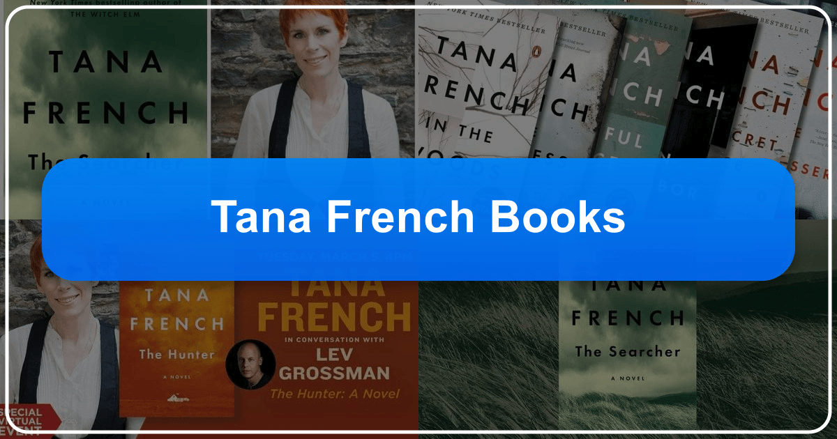 Tana French: Acclaimed crime writer known for intricate plots and psychologically nuanced characters. /images/tana-french-books.png