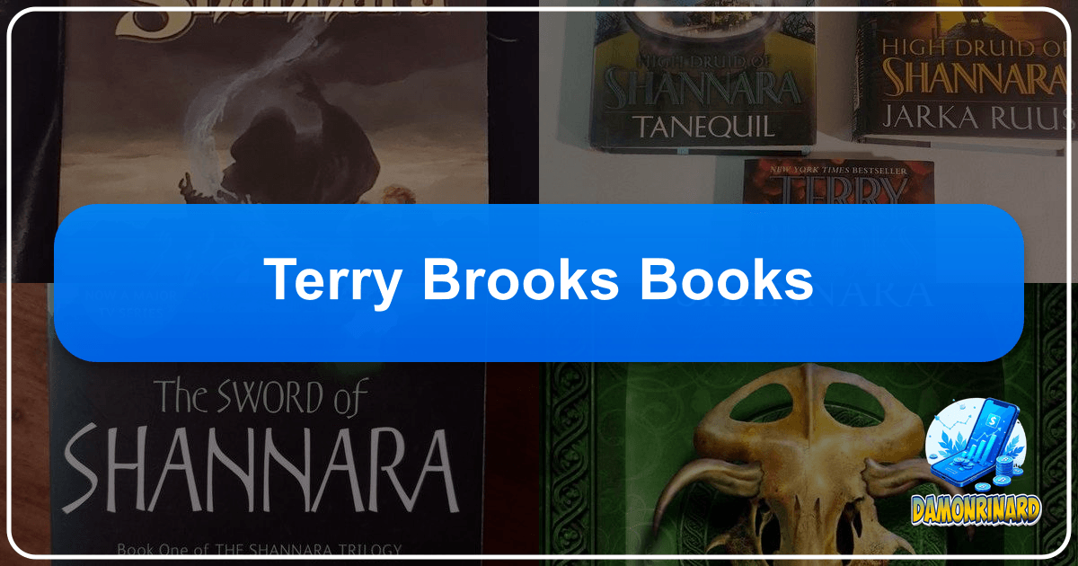 Terry Brooks: Acclaimed fantasy author and creator of the Shannara saga and Landover series. /images/terry-brooks-books.png