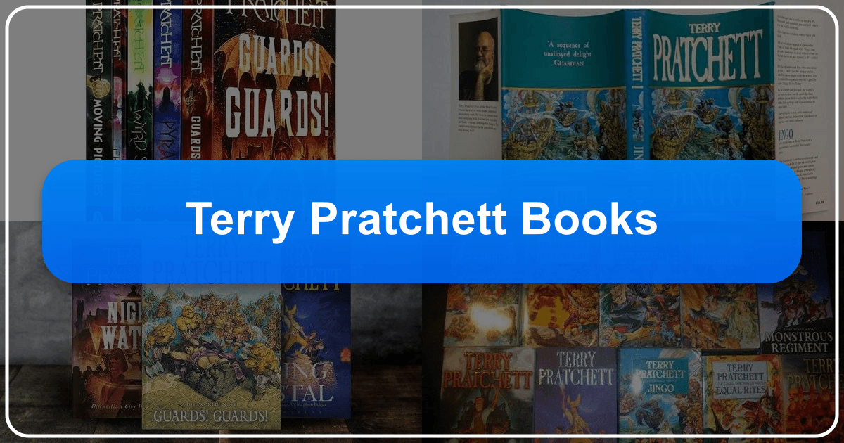 Terry Pratchett's Discworld series: a comprehensive guide to its unique world, characters, and enduring cultural impact and legacy. /images/terry-pratchett-books.png