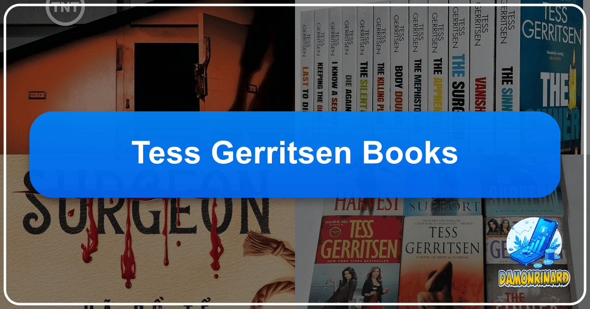 Tess Gerritsen's thrilling literary world explored, from medical suspense to her iconic Rizzoli & Isles series. /images/tess-gerritsen-books.png