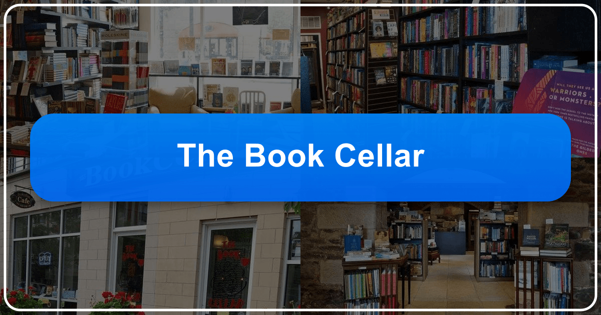 The Book Cellar: A vibrant literary community hub exploring diverse genres and authors. /images/the-book-cellar.png