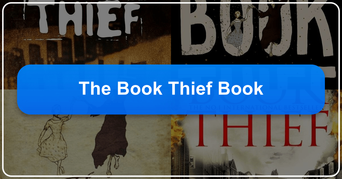 Analysis of Markus Zusak's *The Book Thief*, exploring its literary merit and historical context. /images/the-book-thief-book.png
